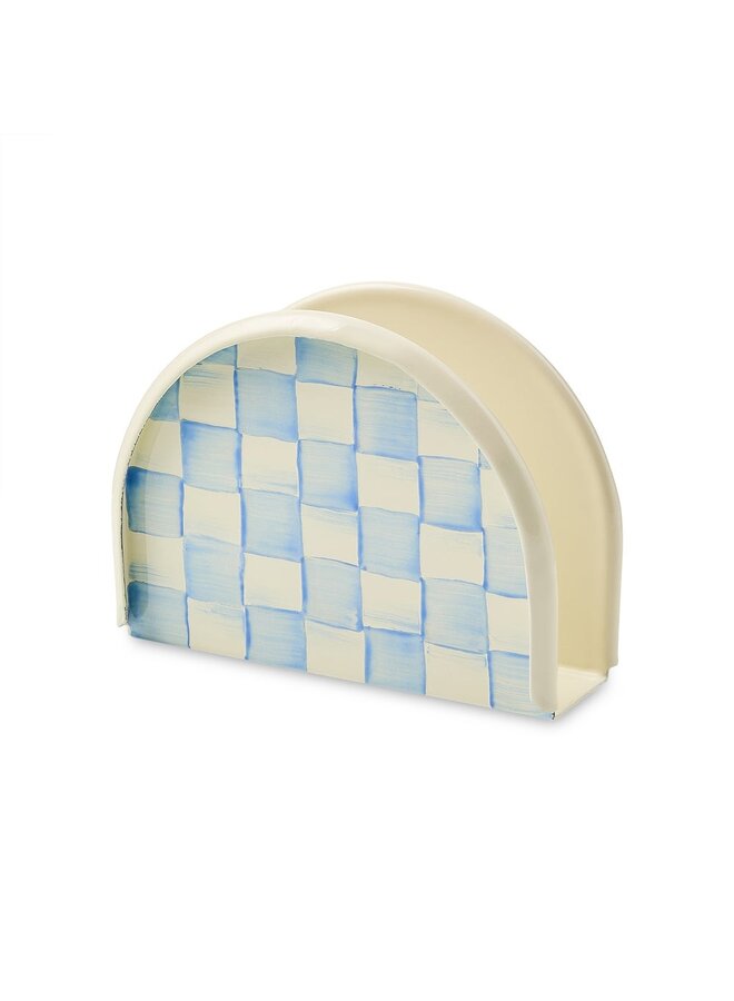 Sky Check Napkin Holder