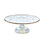 Sky Check Small Pedestal Platter