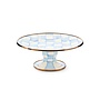 Sky Check Mini Pedestal Platter