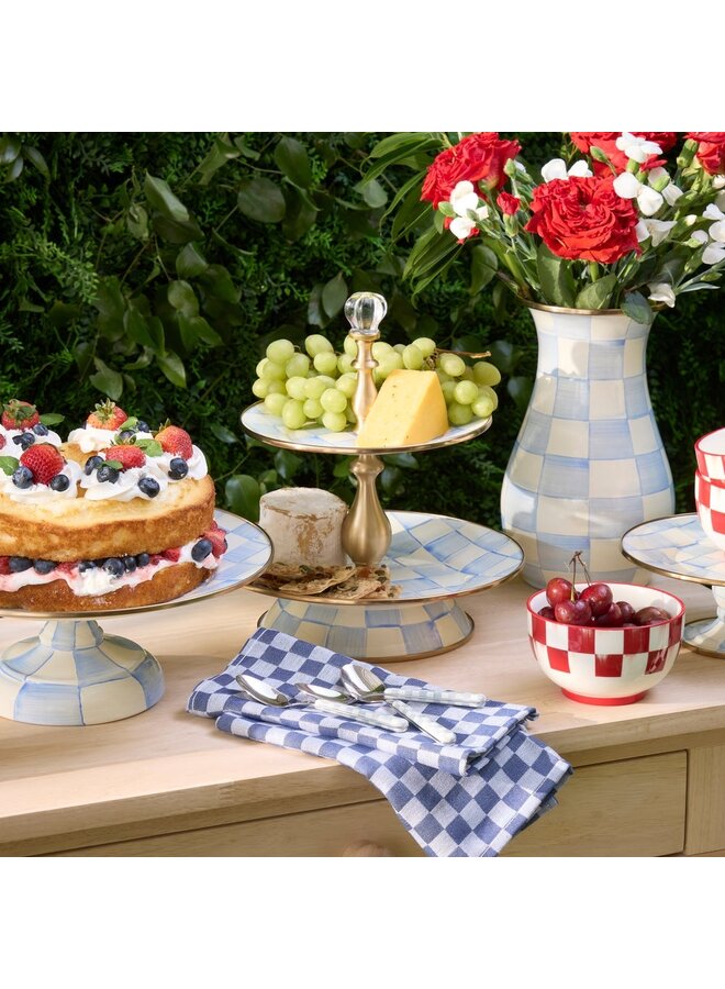 Sky Check Two Tier Sweet Stand