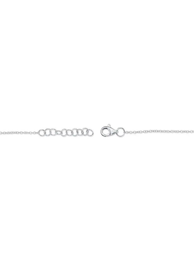 14K WG/Diamond Butterfly Bracelet (.08ct)