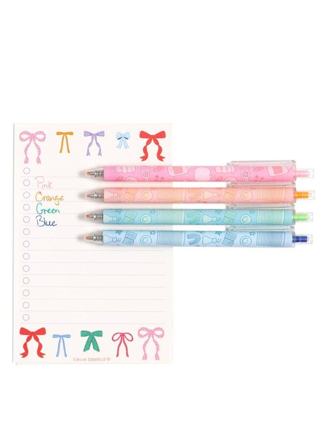 Classroom Icons Pen Set