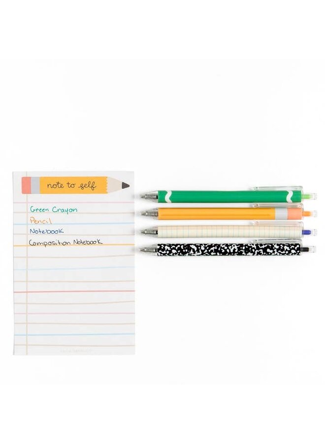 Write on Classroom Essentials Pen Set
