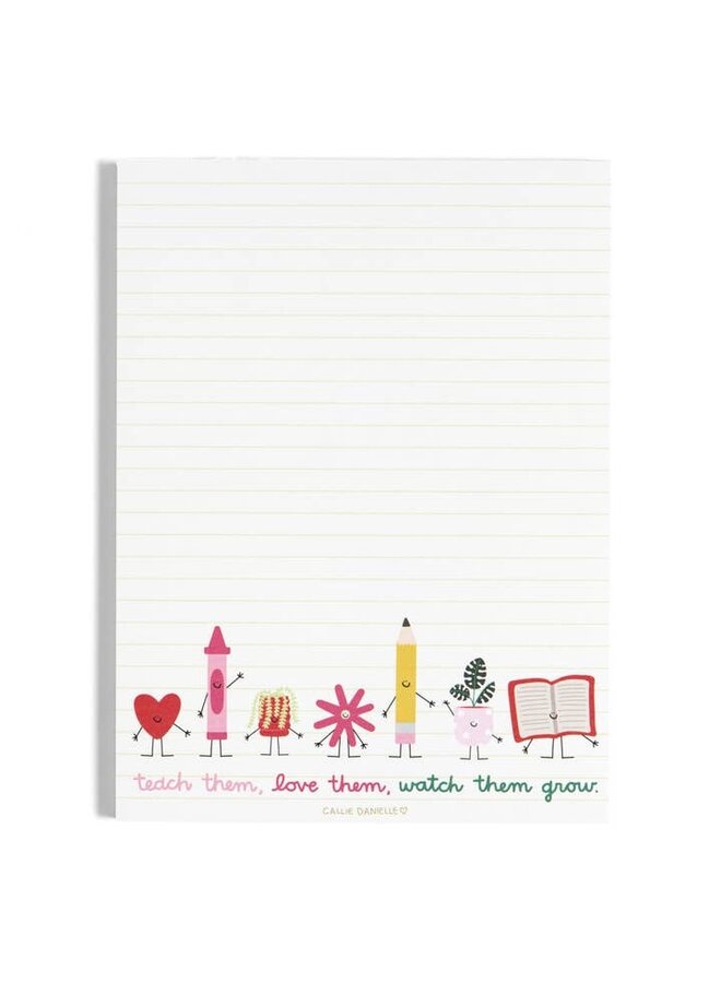 Teach Them, Love Them Notepad