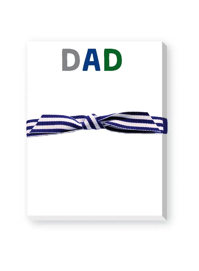 Mini Father's Day Notepads DAD
