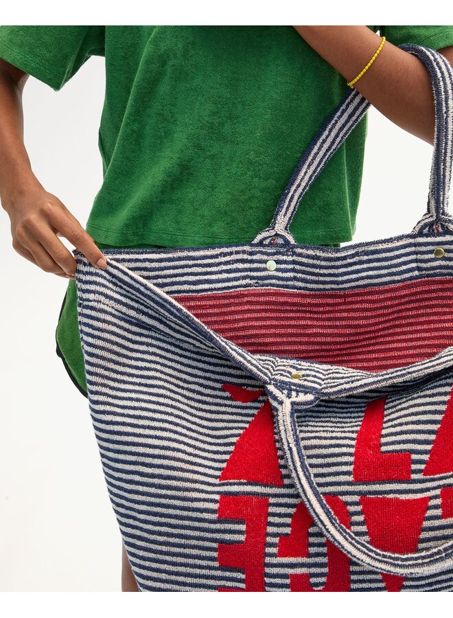 La Plage Tote - Terry Stripe - A La Plage