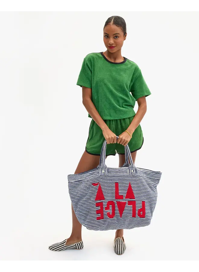 La Plage Tote - Terry Stripe - A La Plage