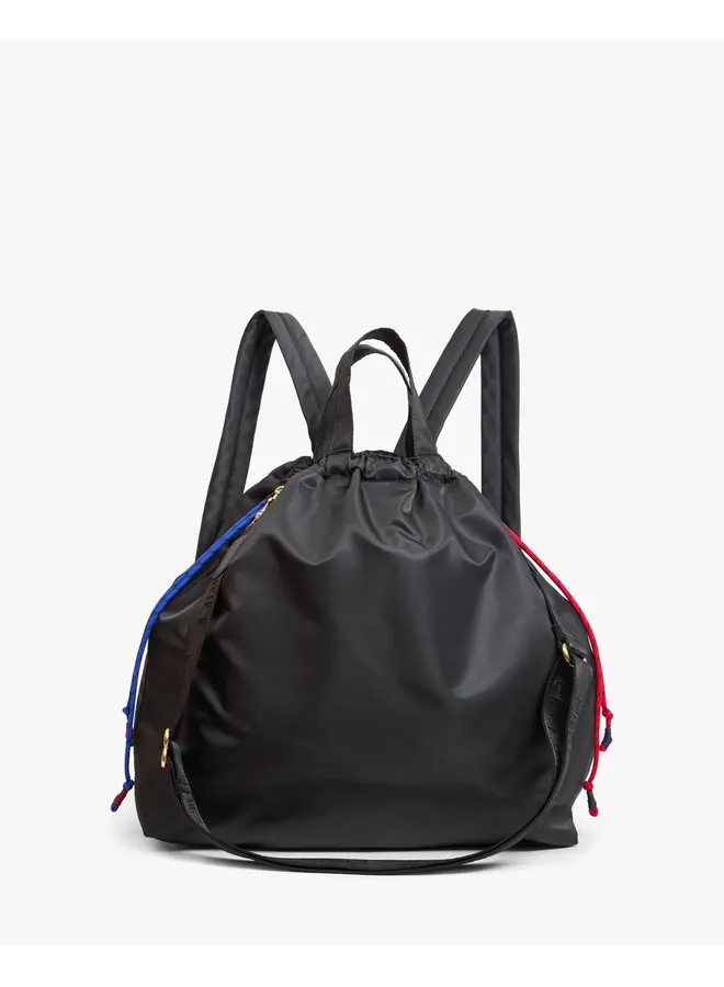 Sac Tout Back Pack - Recycled Nylon Twill in Black
