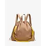 Sac Tout Back Pack - Recycled Nylon Twill in Latte