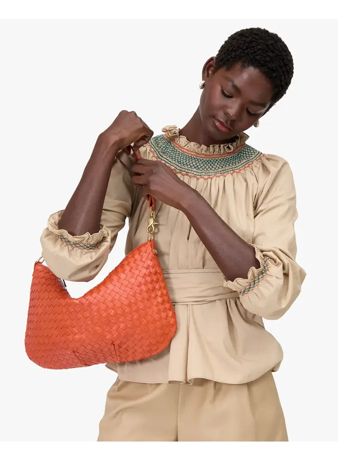 Moyen Messenger - Medium Woven Diagonal - Saltillo
