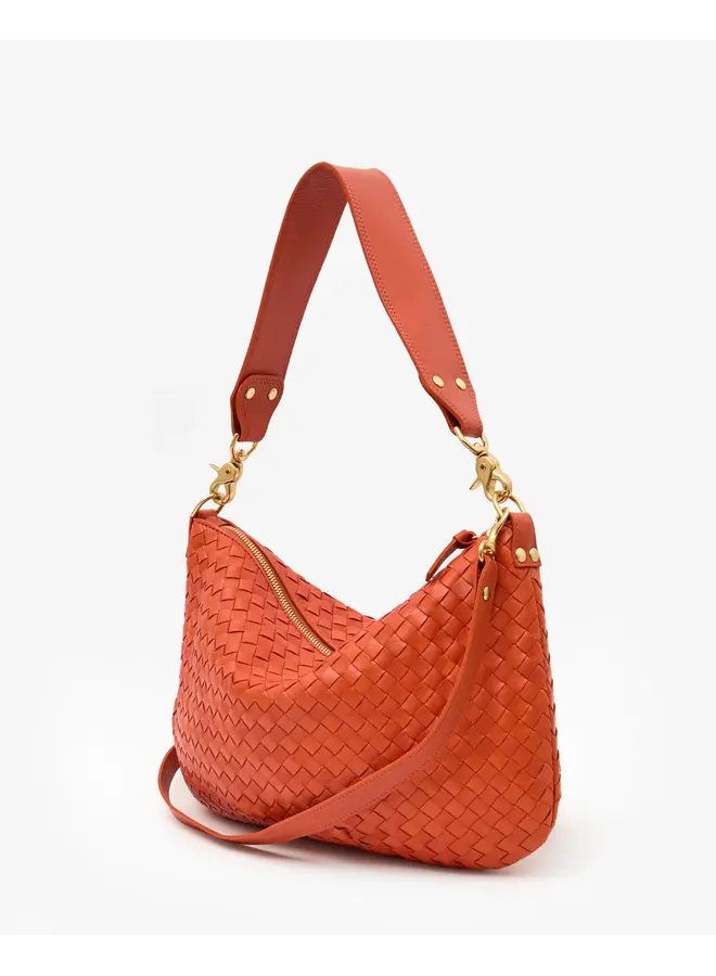 Moyen Messenger - Medium Woven Diagonal - Saltillo