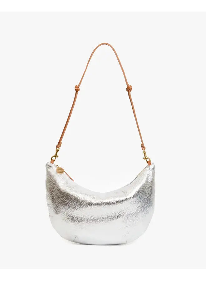 Lune Handbag - Lamba - Silver
