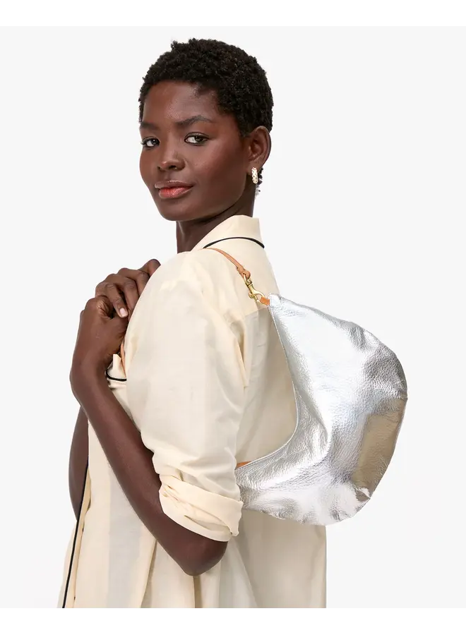 Lune Handbag - Lamba - Silver