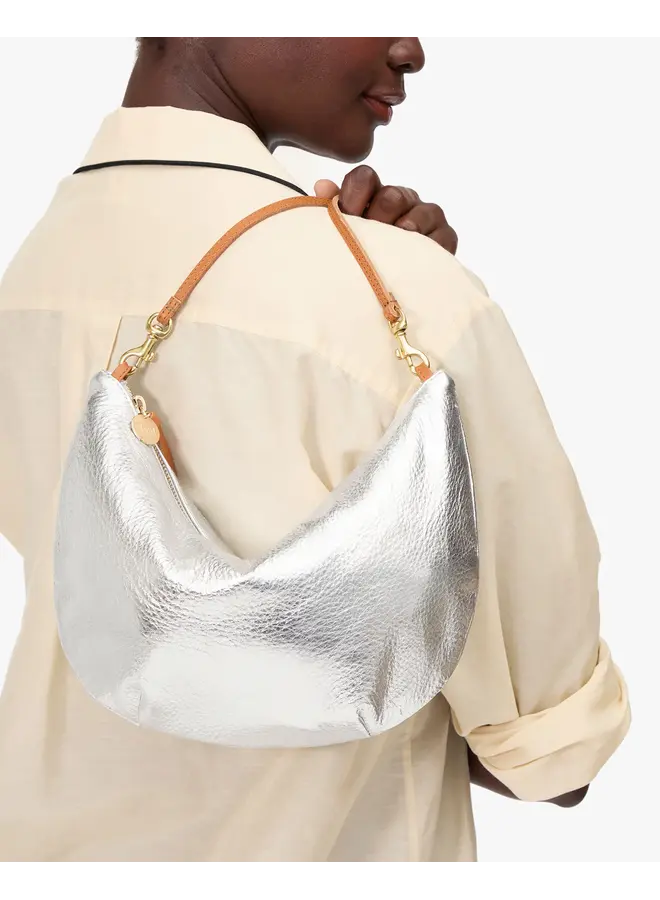 Lune Handbag - Lamba - Silver