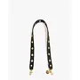 Shoulder Strap - Veg. w/ Grommets - Black