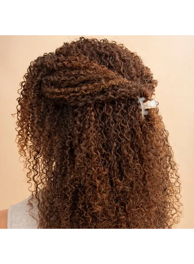 Classic Tiny Clip - Almond Beige