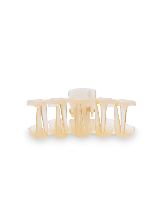Classic Tiny Clip - Almond Beige