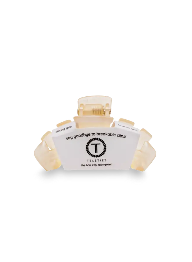 Classic Tiny Clip - Almond Beige