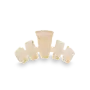 Classic Tiny Clip - Almond Beige