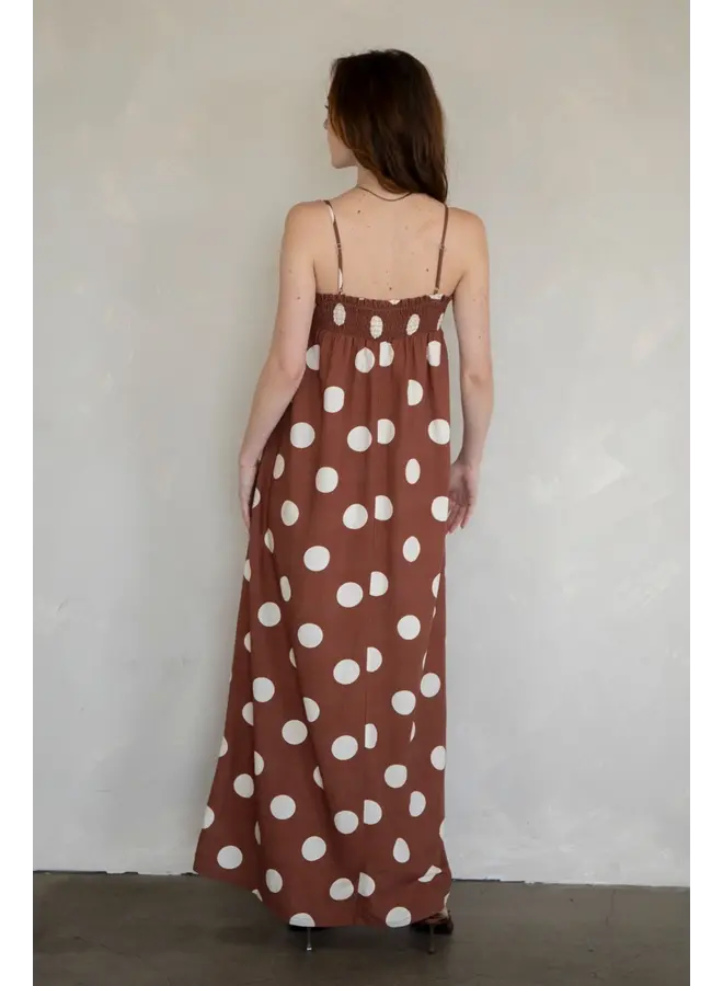 Millie Dress - Brown -