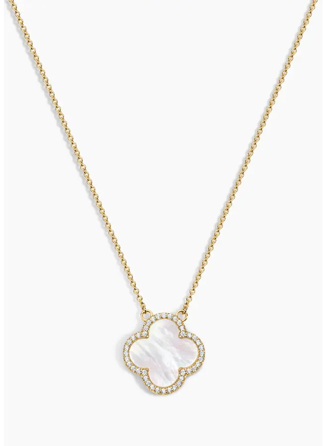 Icon White Necklace