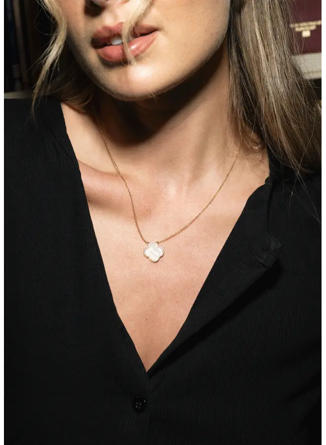 Icon White Necklace