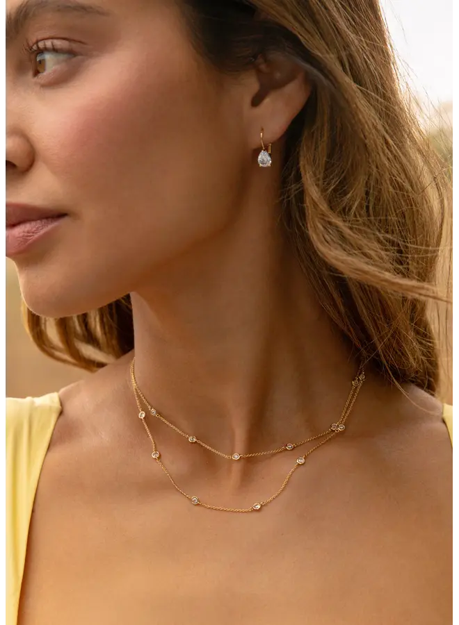 Double Strand Necklace - Gold