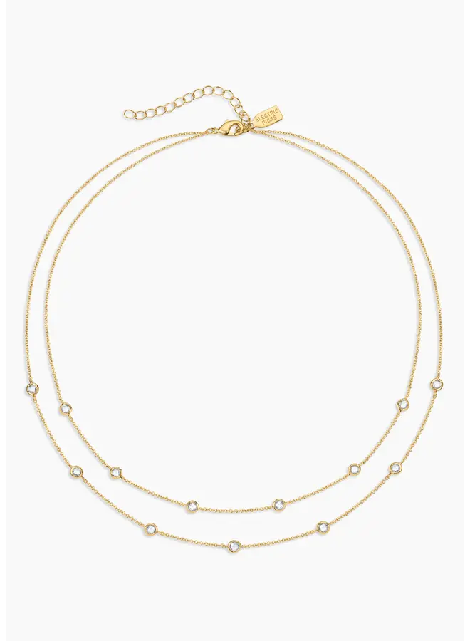 Double Strand Necklace - Gold