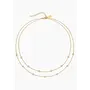 Double Strand Necklace - Gold