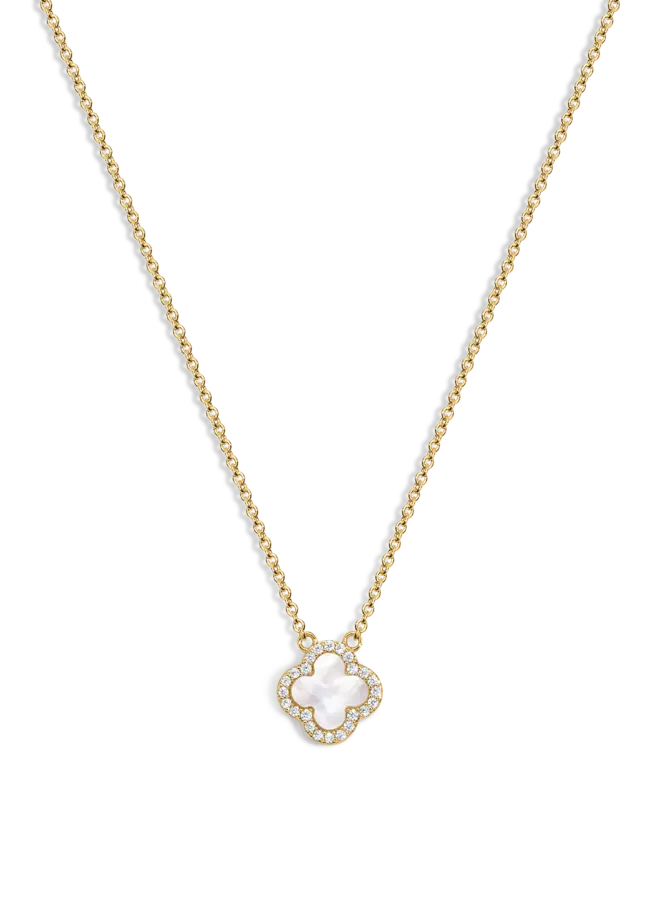 Mini Icon Necklace - White