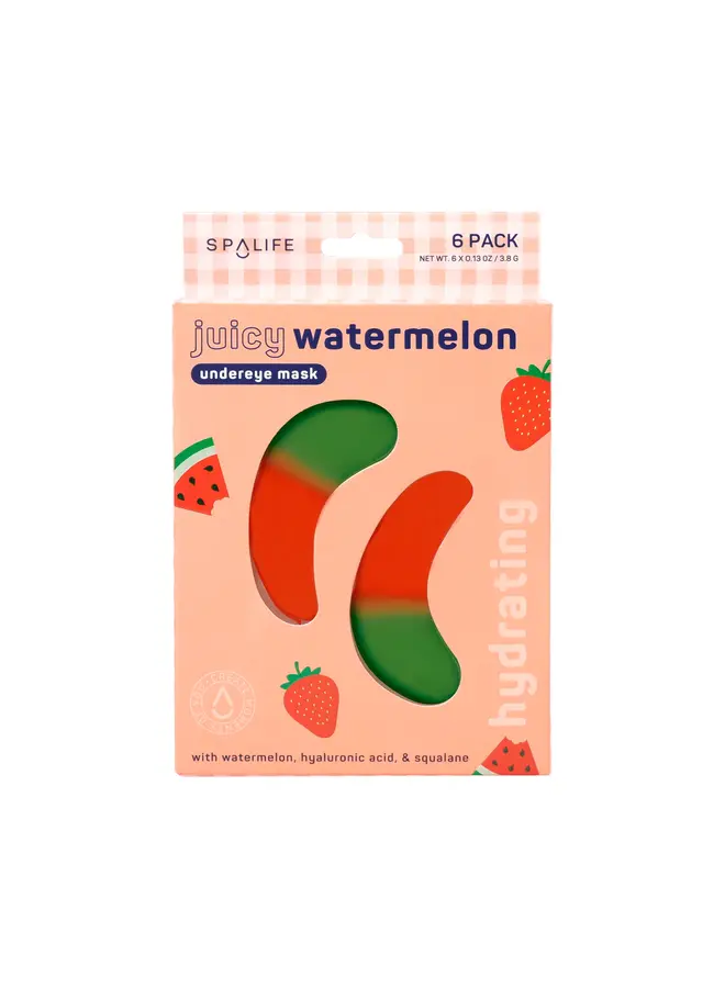 Juicy Watermelon Hydrating Undereye Patches (8 pack)