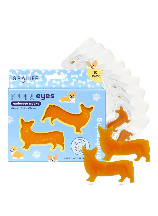 Puppy Eyes Corgi Brightening Eye Patches (10 pack)