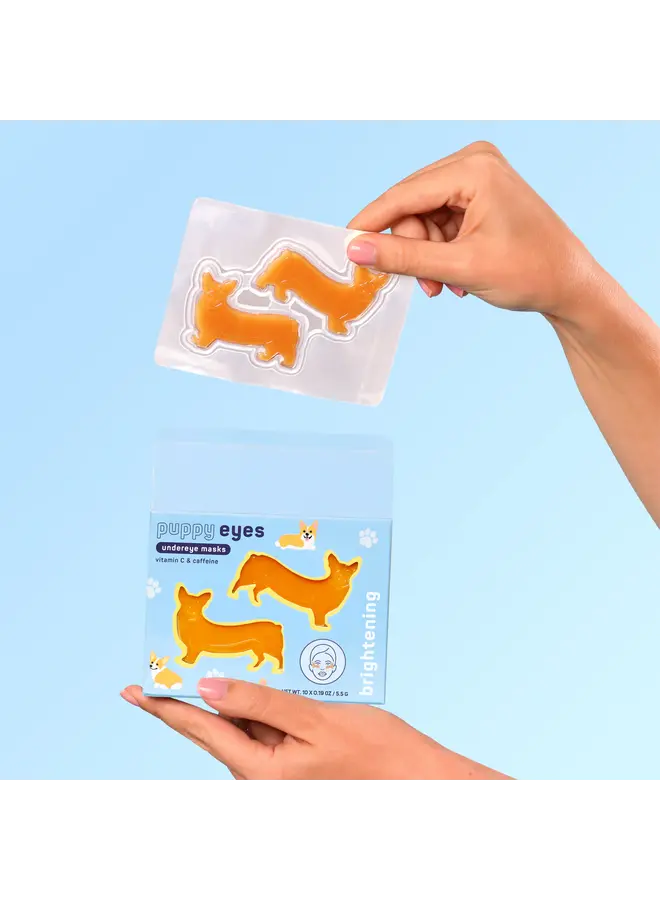 Puppy Eyes Corgi Brightening Eye Patches (10 pack)