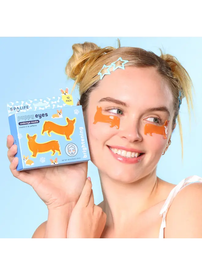 Puppy Eyes Corgi Brightening Eye Patches (10 pack)