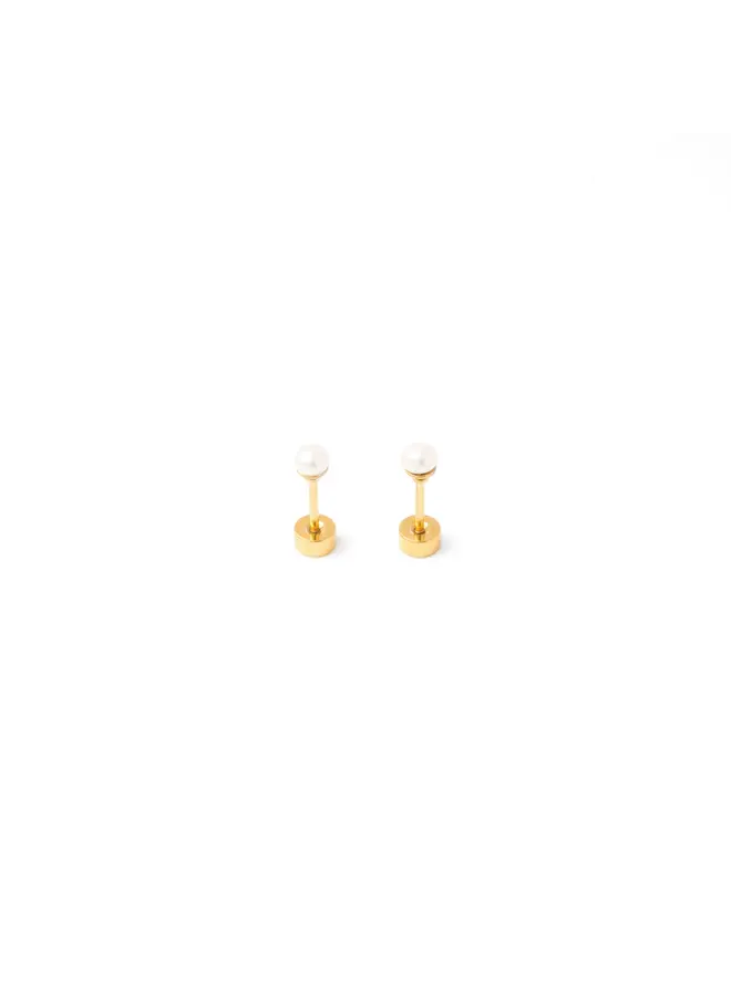 Kids Earrings-Mini Pearl