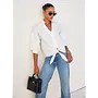 Jena Tie Front Top