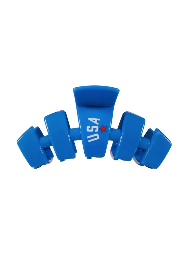 Classic Hair Clip - Small - USA Blue