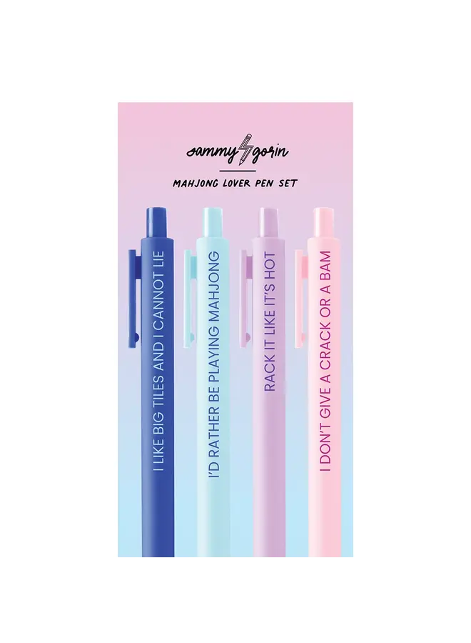 Mahjong Lover Pen Set