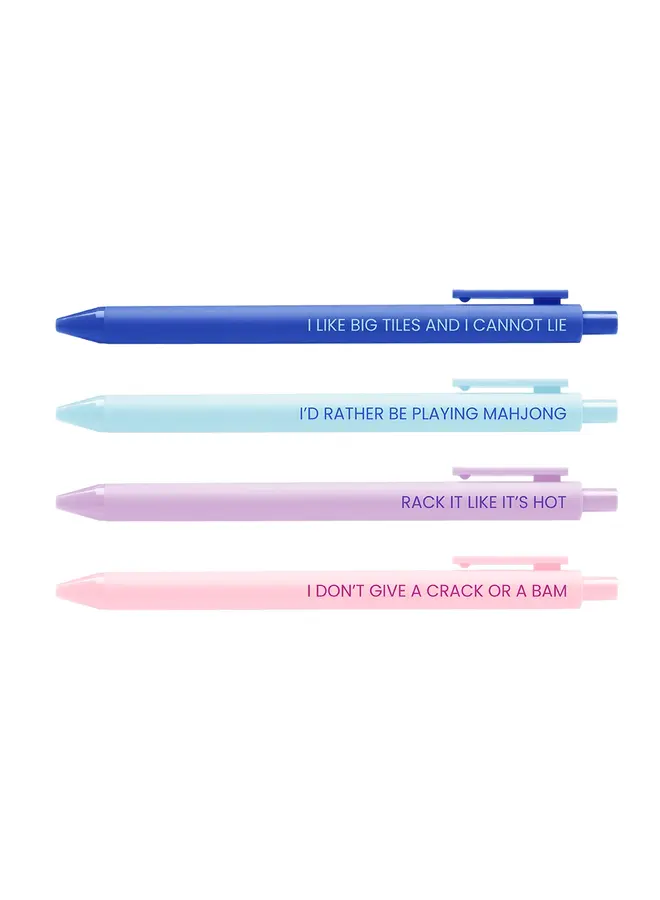 Mahjong Lover Pen Set