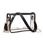9x6 Clear Rectangular Crossbody -