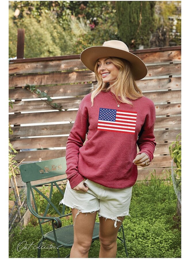 Mineral Graphic USA Flag