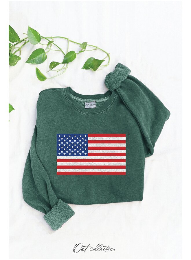Mineral Graphic USA Flag