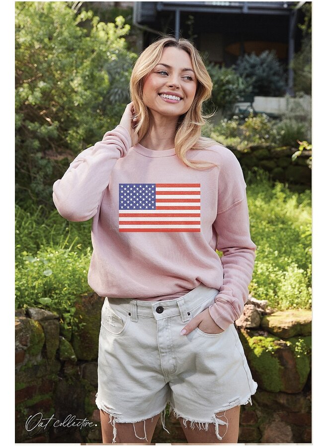 Mineral Graphic USA Flag
