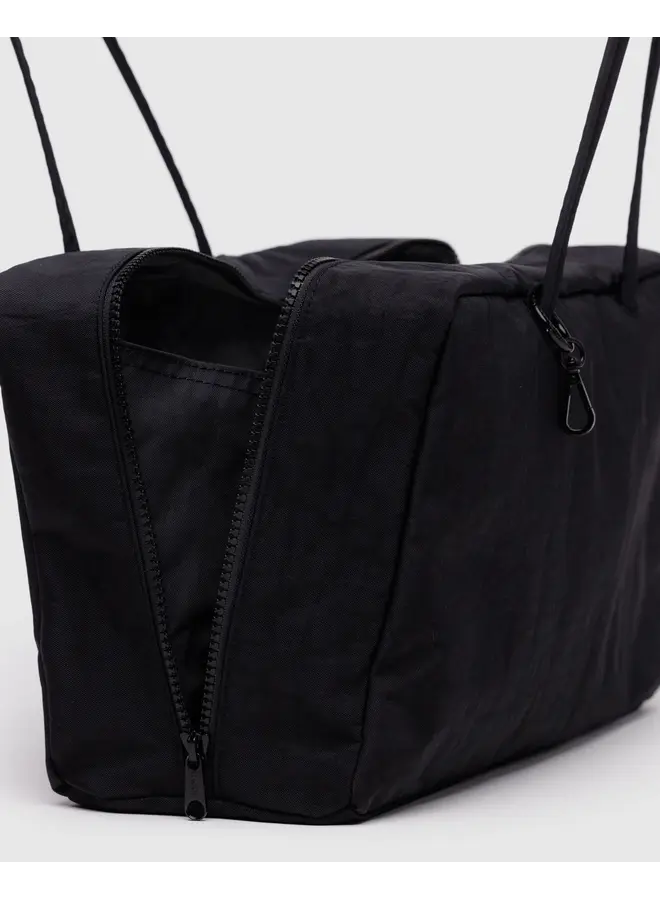Medium Nylon Bowler Bag -