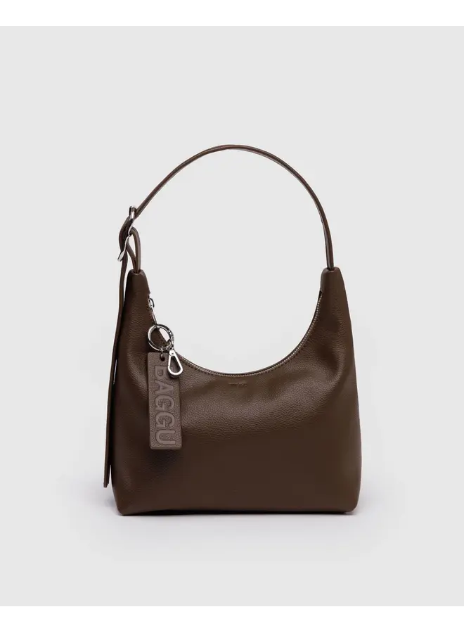 Mini Recycled Leather Shoulder Bag -