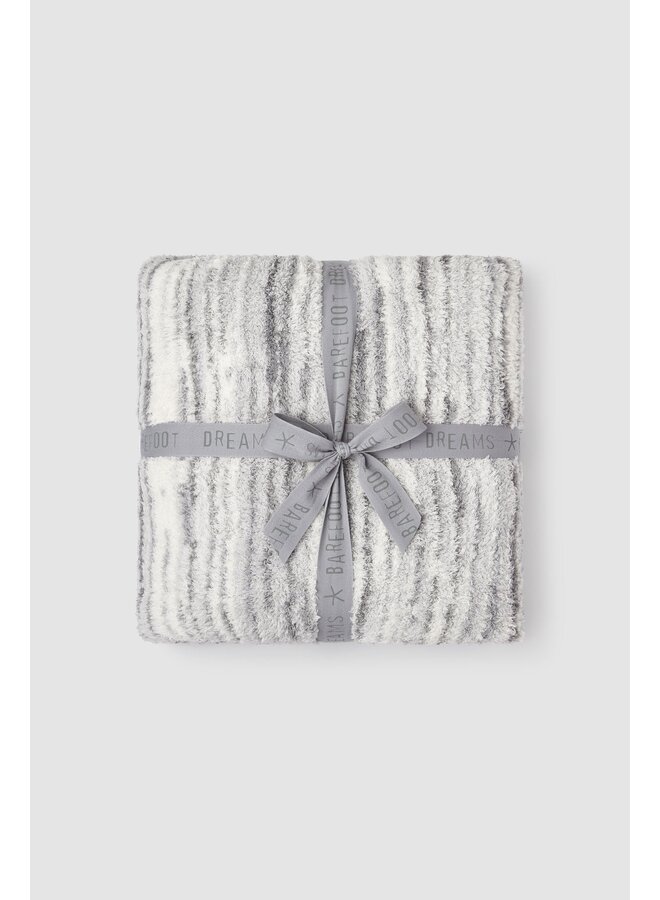 CozyChic Space Dye Border Throw - 54"x72" -