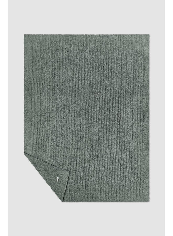 Cozychic Ribbed Throw - Faded Hazel