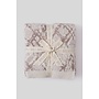 Cozychic Cotton Graphic Texture Throw - Cream/ Taupe