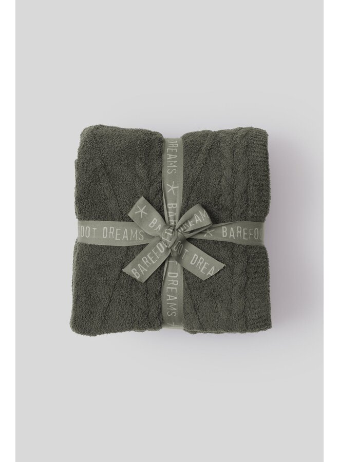 CozyChic® Fisherman Cable Throw 54x72 -