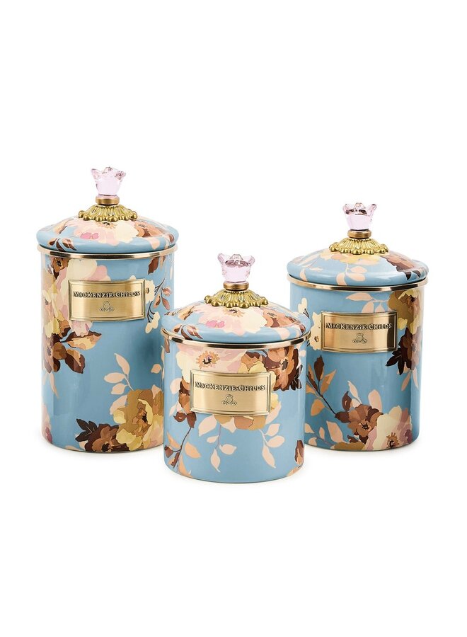 Wild Rose Slate Small Canister